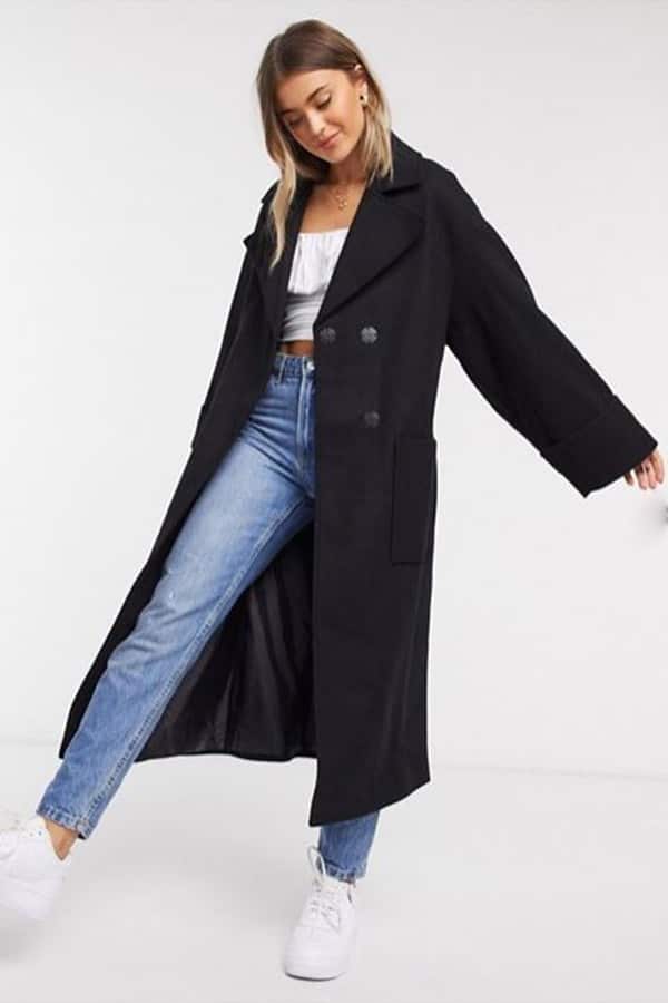 Slouchy trench coat from ASOS DESIGN