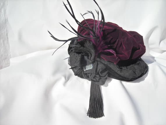 1920s hat by S C Designs for Downton Abbey Fashion Trend