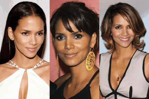 Collage of Halle Berry