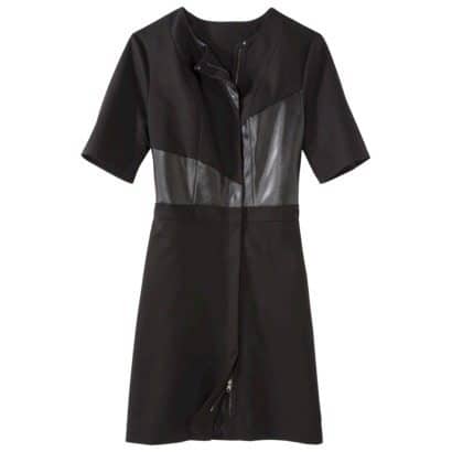 Black mixed media dress by Philip Lim for Target