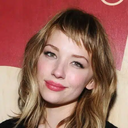 Haley Bennett with baby bangs