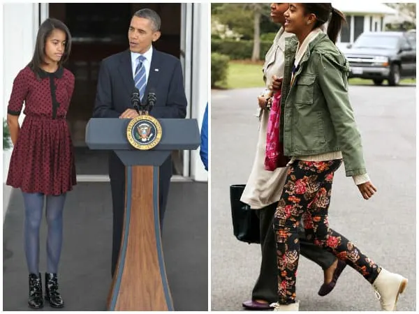 Malia Obama's comfort trousers make her Gen-Z androgynous style icon
