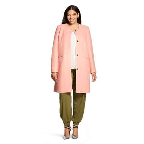 Women's plus size pea coat, $31.38, Target