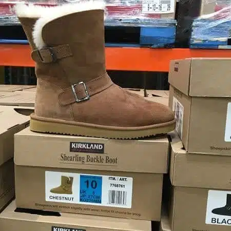 fake uggs- kirkland shearling boots