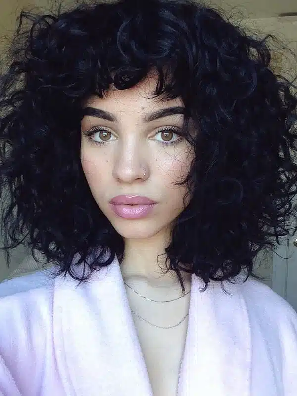 hair trends - curly hair style