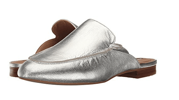 Silver Slip on Loafers from Zappos