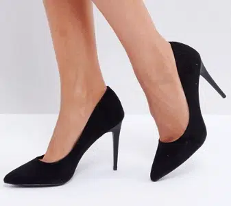 Simple black pumps from ASOS