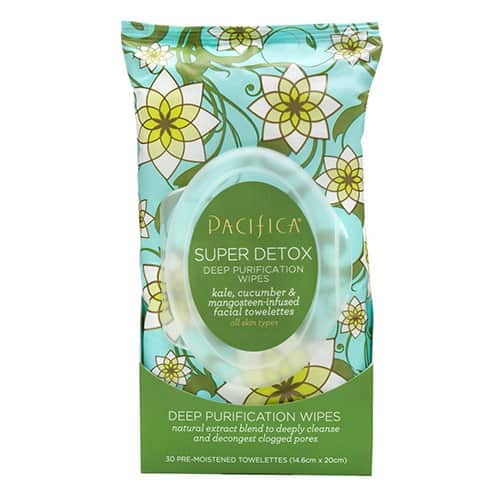 Pacifica Detox Wipes for post workout beauty 
