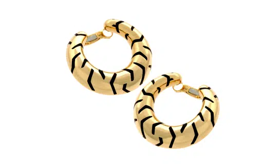 Tiger Striped Earrings