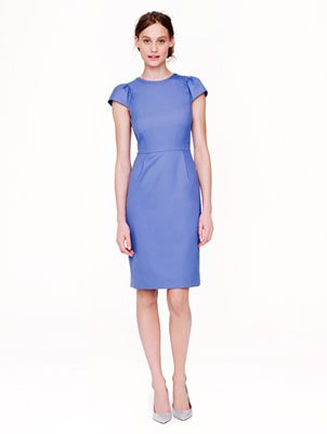 What to wear to a summer wedding: Puff Sleeve Dress in Super 120