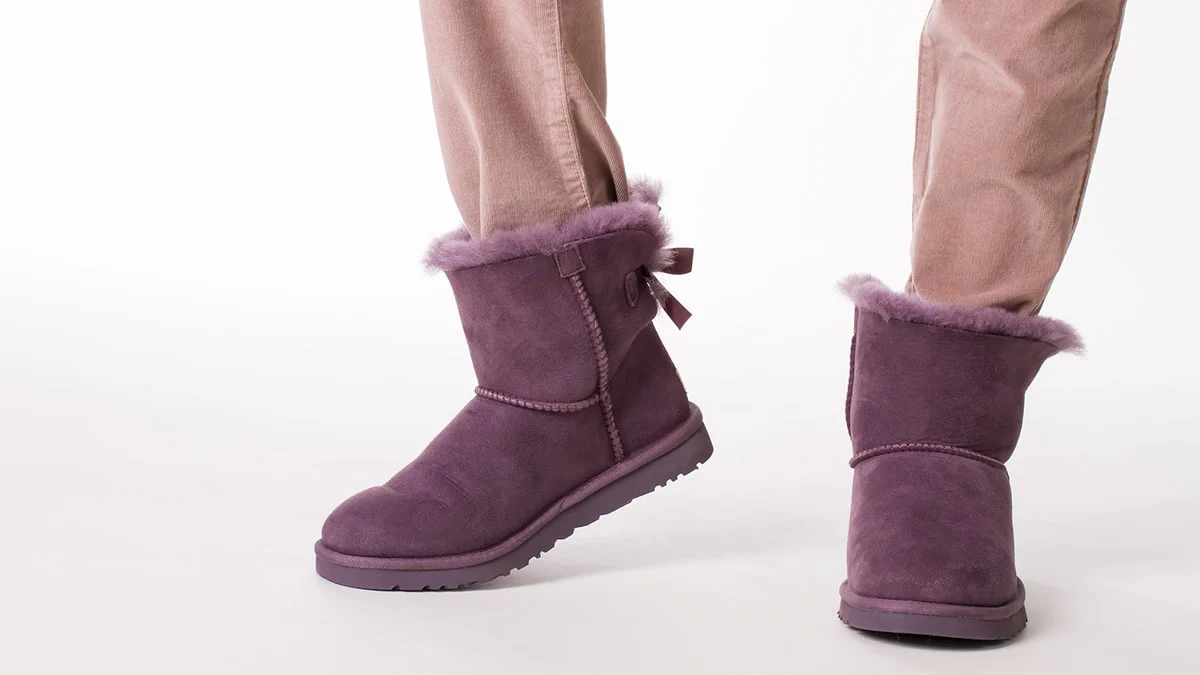 UGLY purple UGG boots