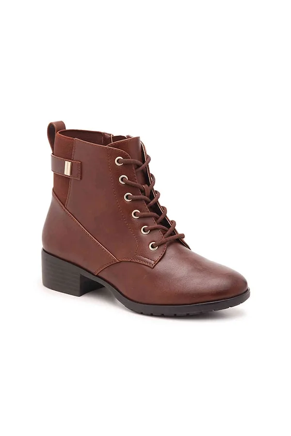 Lace-up ankle boots 