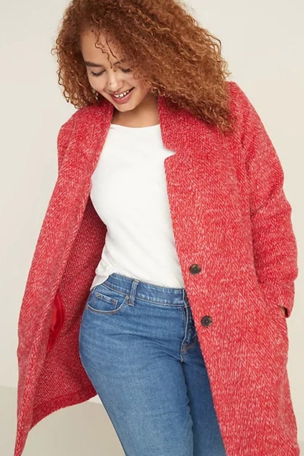 Textured coat from Old Navy plus