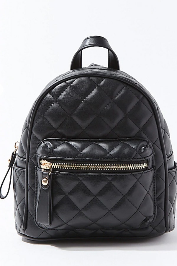 quilted backpack