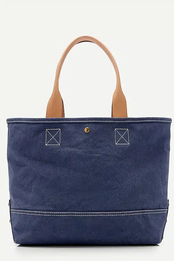 Blue tote bag from J. Crew