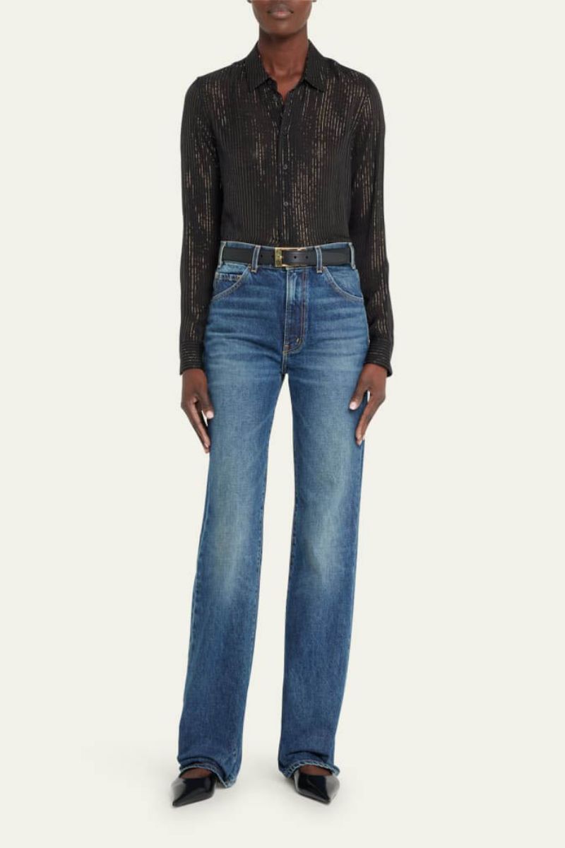 Straight-leg jeans from the Bergdorf Goodman designer sale.